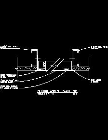 Interior Ceiling Finishes Sample Drawings